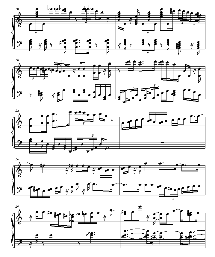 绮想輪旋曲钢琴曲谱（图19）