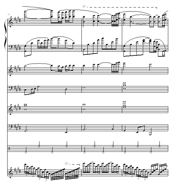 生活的旋律（全谱）钢琴曲谱（图11）