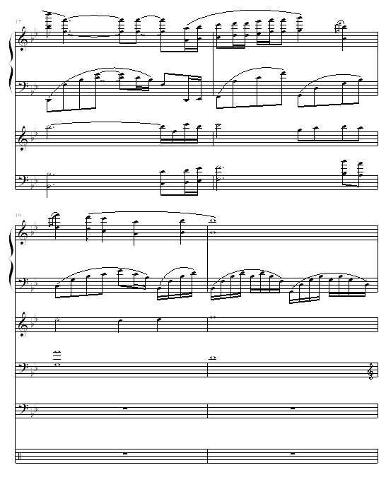 生活的旋律（全谱）钢琴曲谱（图4）