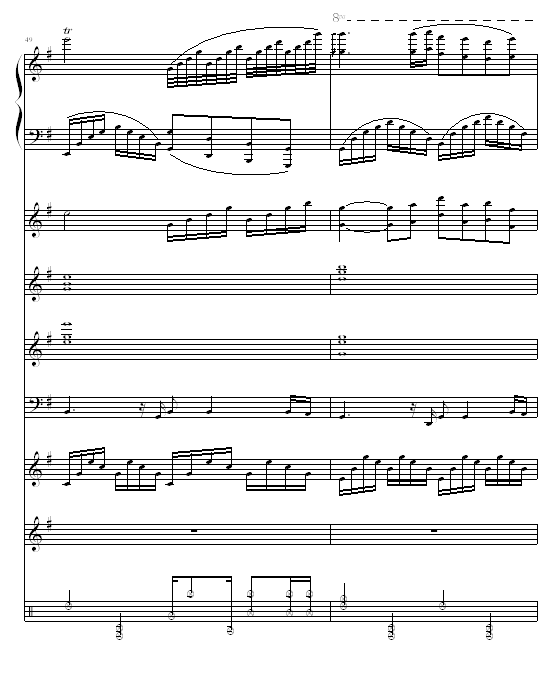 生活的旋律（全谱）钢琴曲谱（图17）