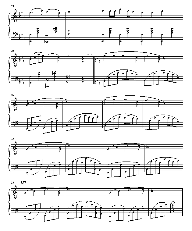 春野钢琴曲谱（图2）