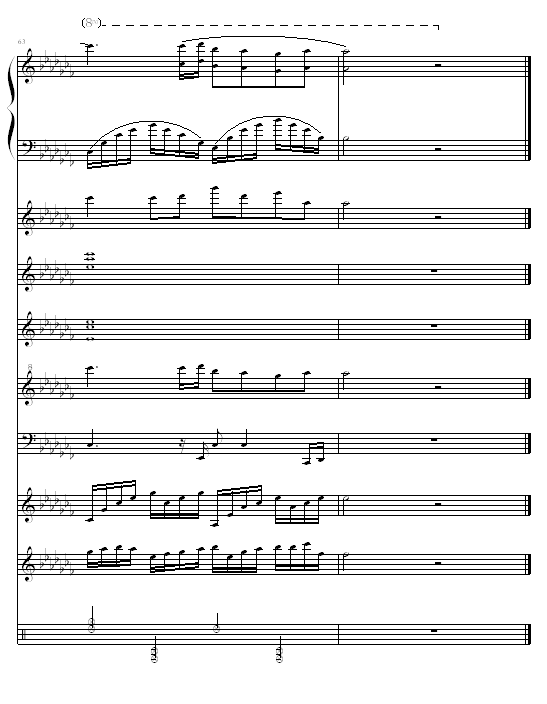 生活的旋律（全谱）钢琴曲谱（图24）