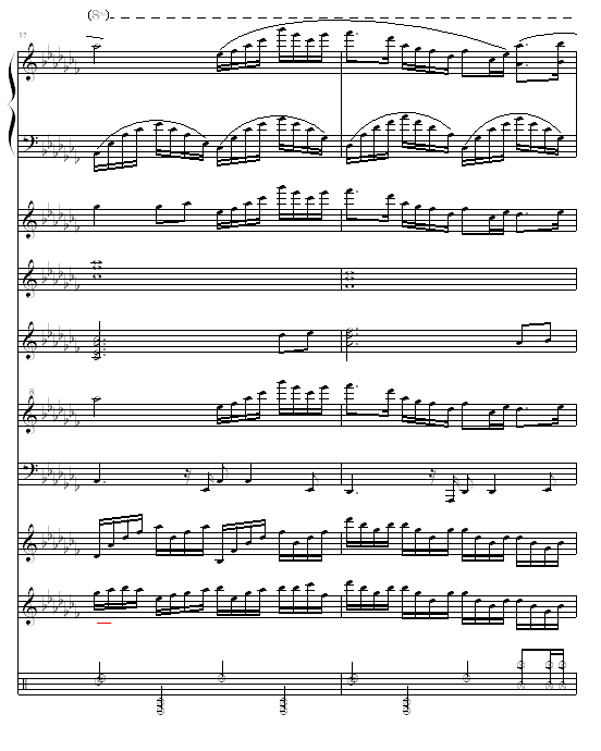 生活的旋律（全谱）钢琴曲谱（图21）