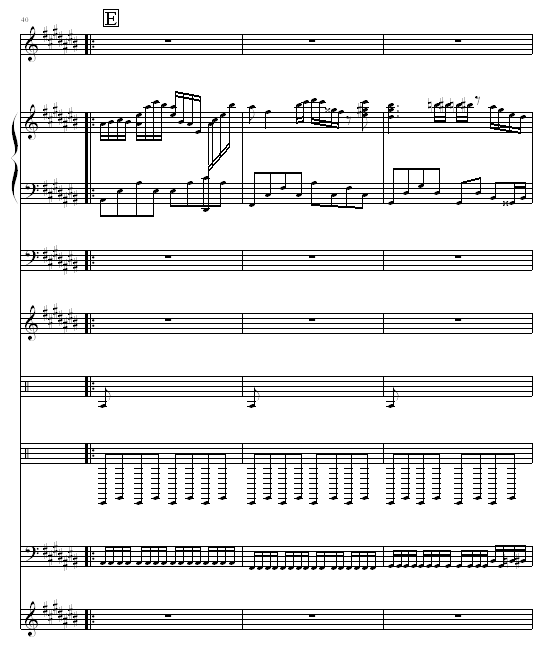 幽灵狂想曲钢琴曲谱（图14）