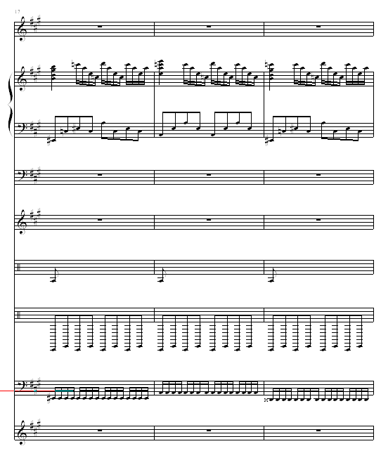 幽灵狂想曲钢琴曲谱（图7）