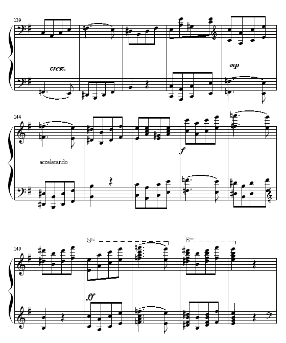 谐谑曲钢琴曲谱（图8）