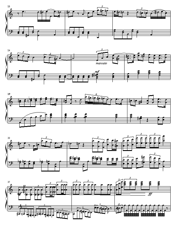 作品 R.9 -【舞曲】钢琴曲谱（图2）