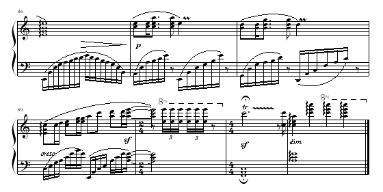 夕阳下的水韵钢琴曲谱（图6）
