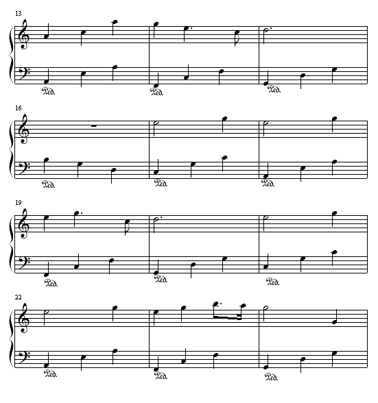 缘钢琴曲谱（图2）
