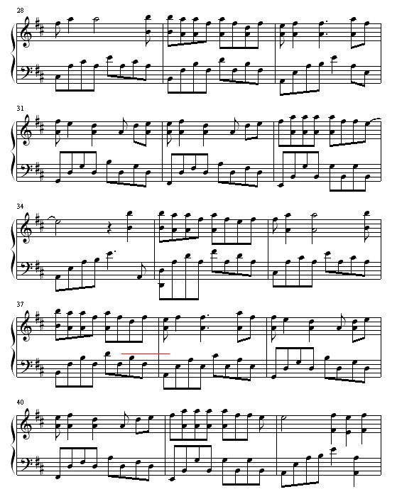 水晶娃娃钢琴曲谱（图3）