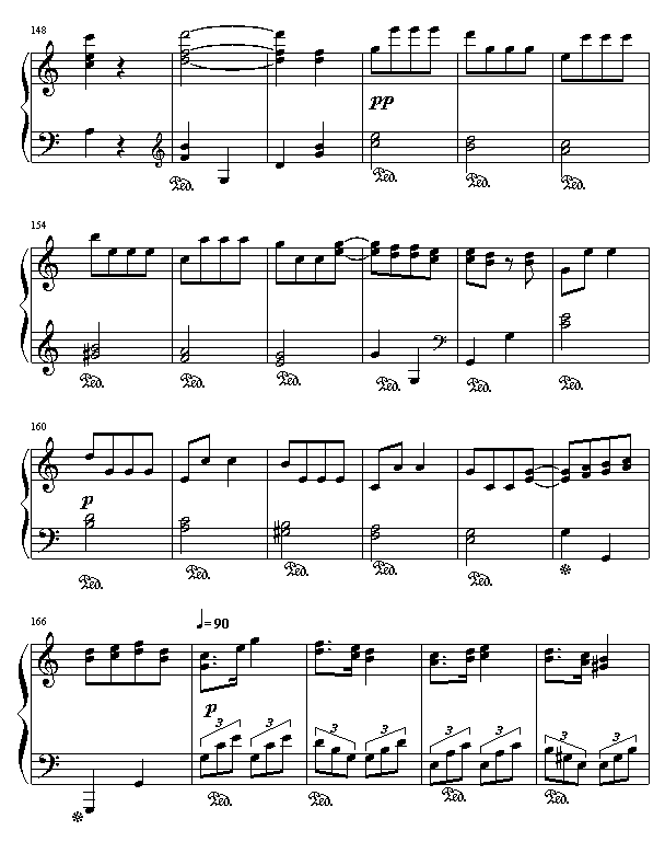 小奏鸣曲.至莫扎特钢琴曲谱（图8）