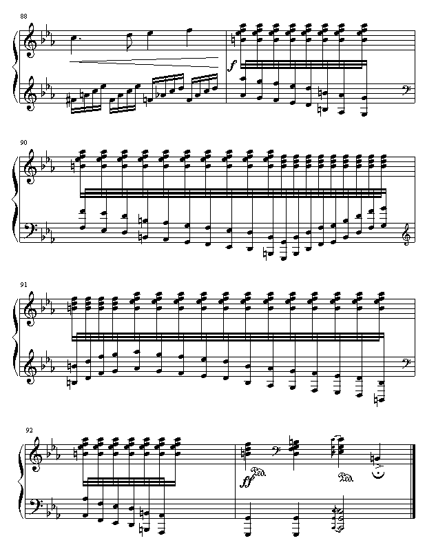 沉思-原创钢琴曲-为失恋而作钢琴曲谱（图10）