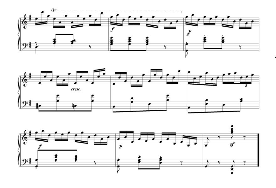 《不能说的秘密》斗琴第一首钢琴曲谱（图2）