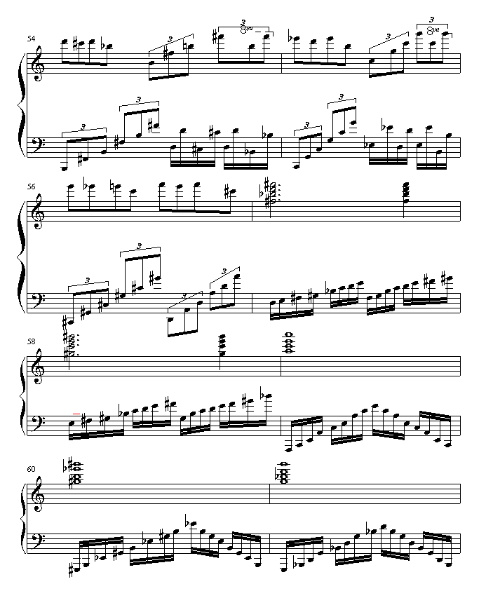 秋风秋雨钢琴曲谱（图5）