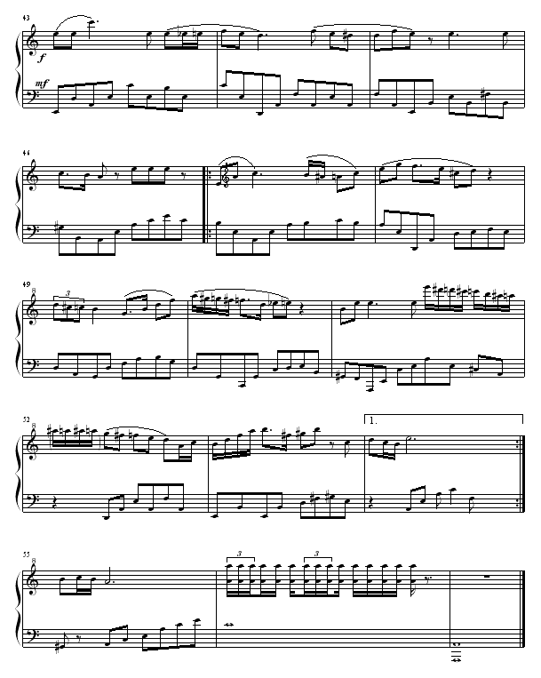作品 R.9 -【舞曲】钢琴曲谱（图4）