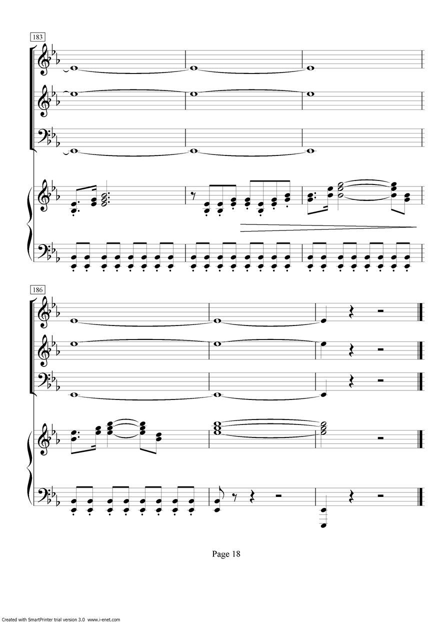 娄山关合唱谱钢琴曲谱（图17）