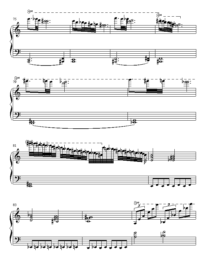 秋风秋雨钢琴曲谱（图7）