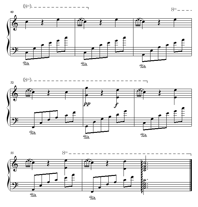 幸福中的美好钢琴曲谱（图5）