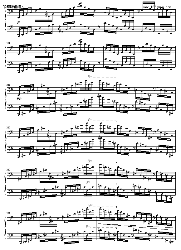C大调练习曲No.2-9632587410钢琴曲谱（图16）