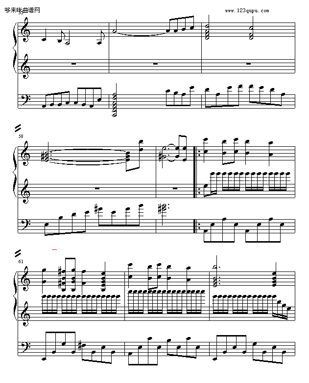 重拾信念（上）-raymond142钢琴曲谱（图7）