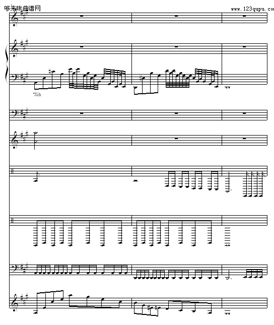 幽灵狂想曲-05895464钢琴曲谱（图3）