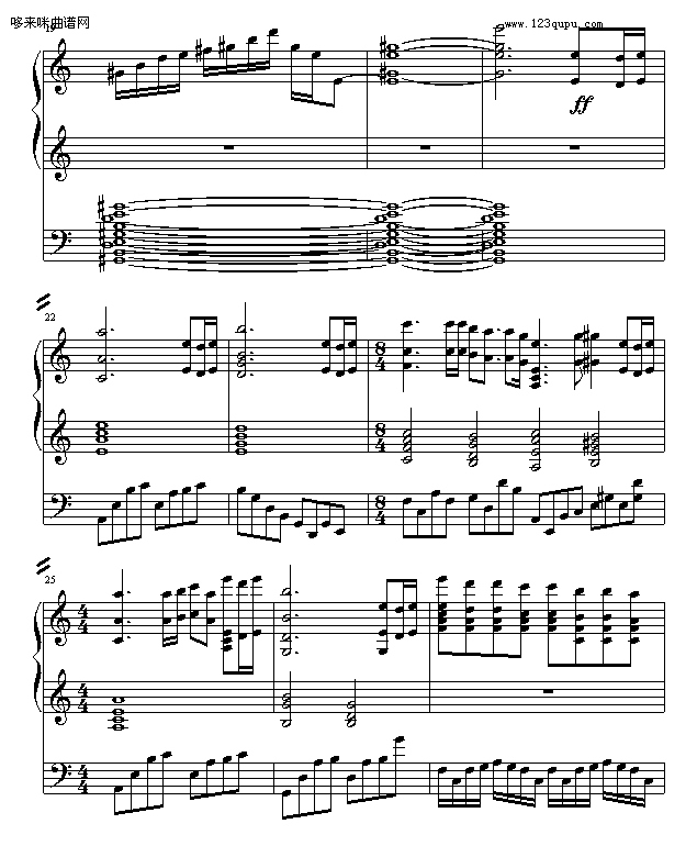 重拾信念（上）-raymond142钢琴曲谱（图3）
