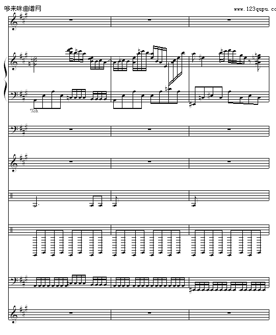 幽灵狂想曲-05895464钢琴曲谱（图5）