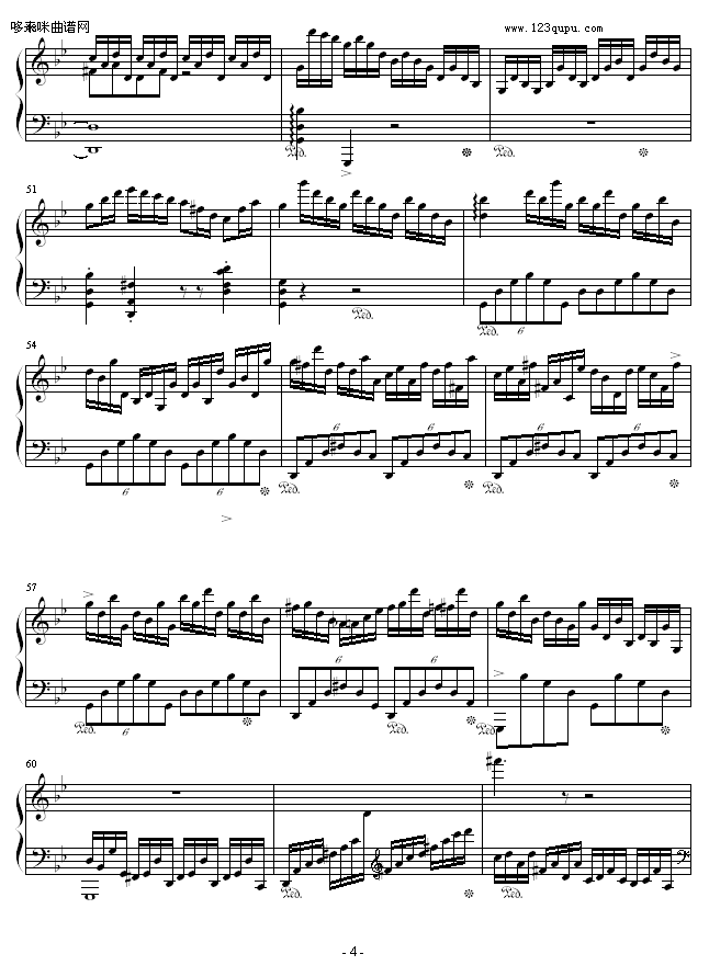高技巧练习曲No.1-欧阳阳.钢琴曲谱（图4）