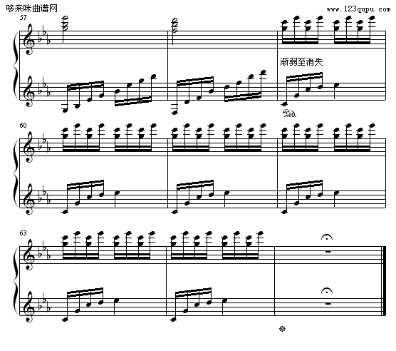来自密境（初雪的喜悦）-windyoption钢琴曲谱（图5）