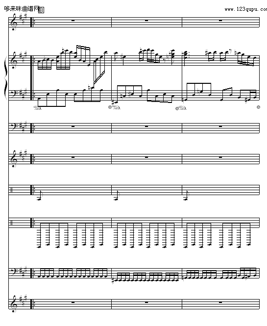 幽灵狂想曲-05895464钢琴曲谱（图4）