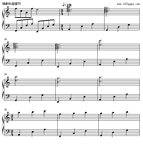 月的梦幻-李艺天钢琴曲谱（图2）