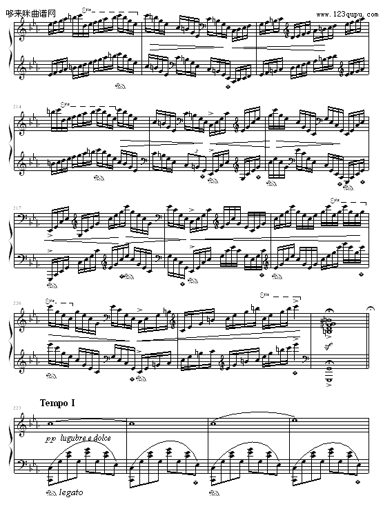 c小调练习曲-9632587410钢琴曲谱（图17）