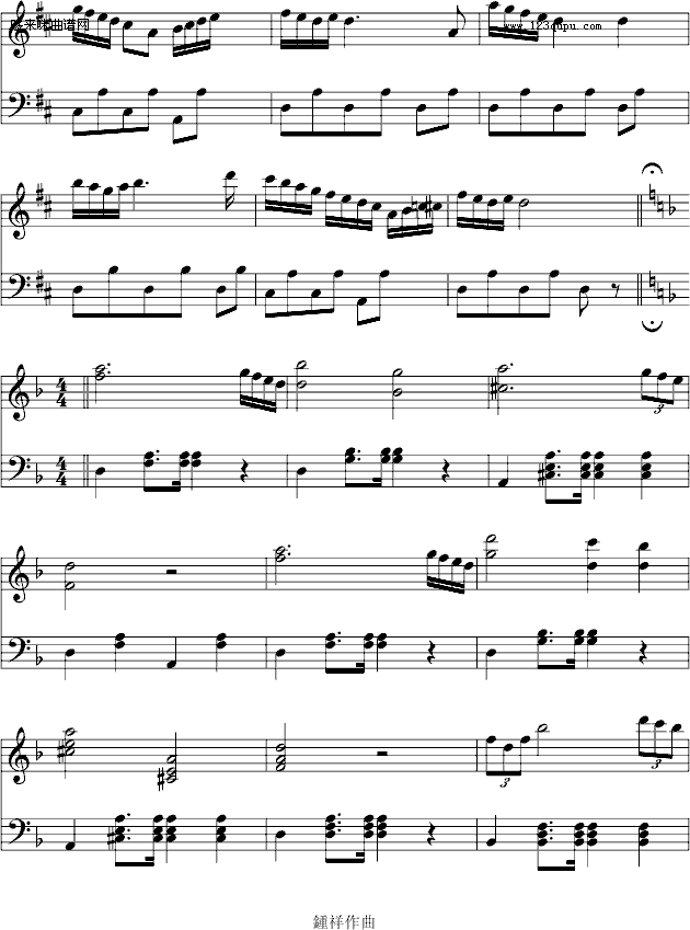 12-7 G小調變奏曲-Ariosto钢琴曲谱（图7）