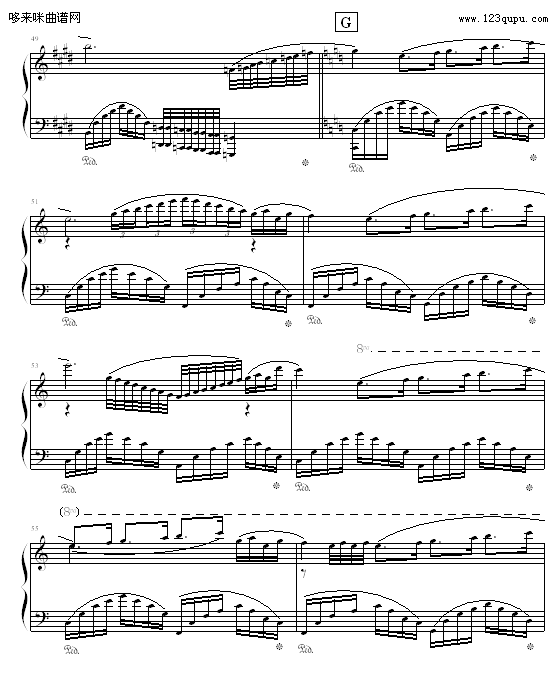 桑葚之歌-OK贴钢琴曲谱（图7）