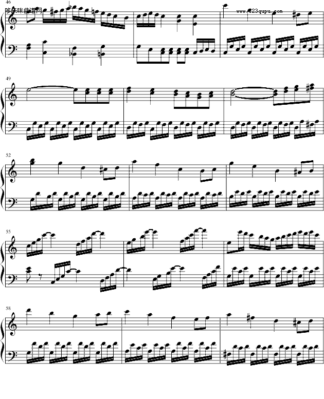 小奏鸣曲第一乐章-zezezeze钢琴曲谱（图4）
