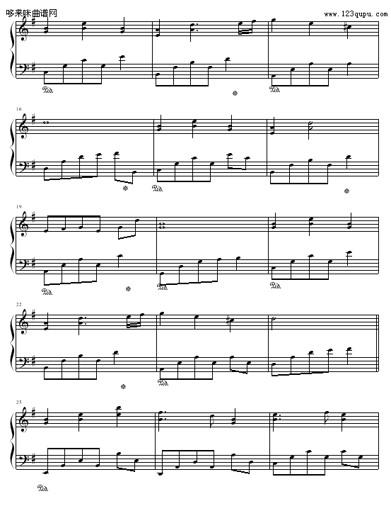 雪-花叙钢琴曲谱（图2）
