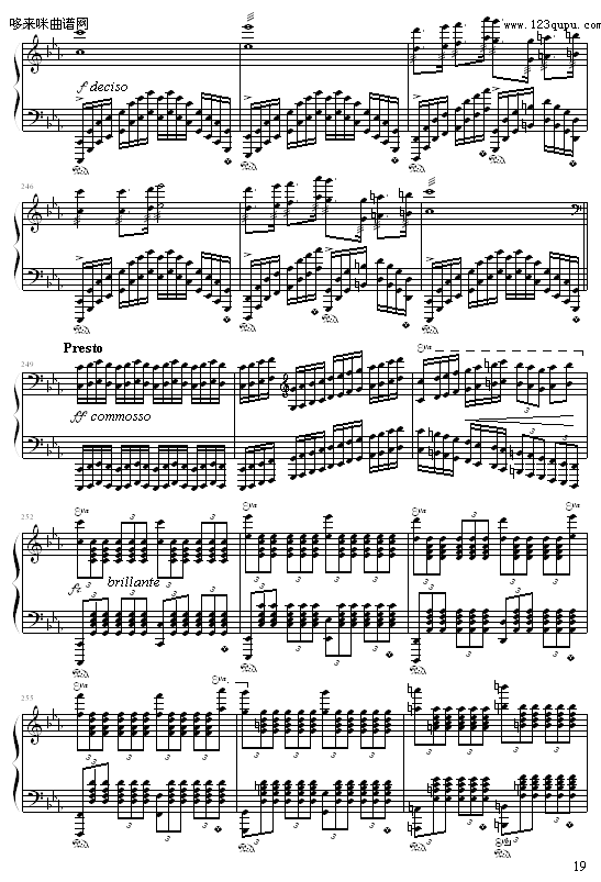 c小调练习曲-9632587410钢琴曲谱（图19）