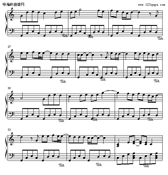 爱-维也纳之子钢琴曲谱（图3）