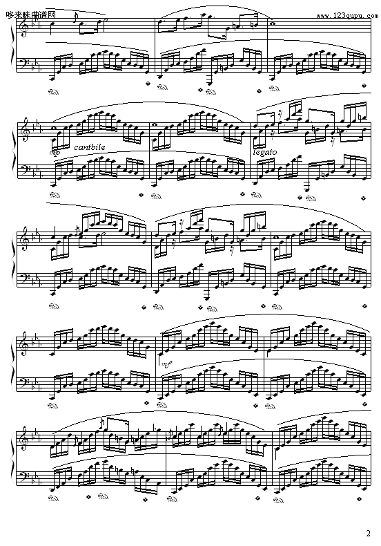 c小调练习曲-9632587410钢琴曲谱（图2）