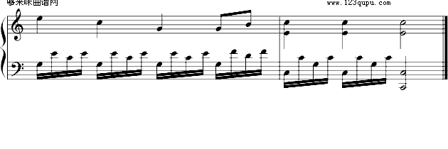 小奏鸣曲第一乐章-zezezeze钢琴曲谱（图5）