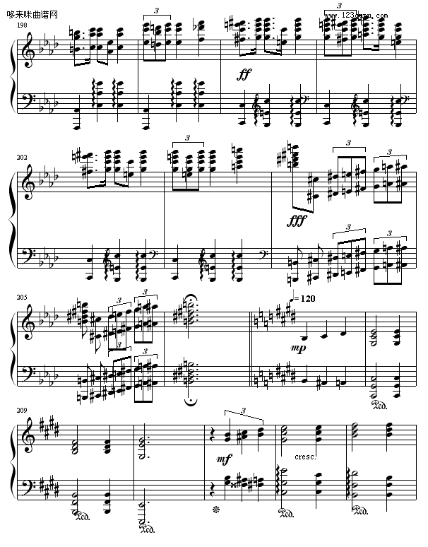 热情华尔滋-Hamlet钢琴曲谱（图11）
