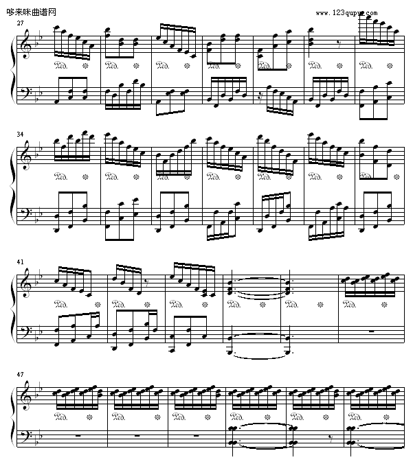 圆舞曲-richard钢琴曲谱（图2）