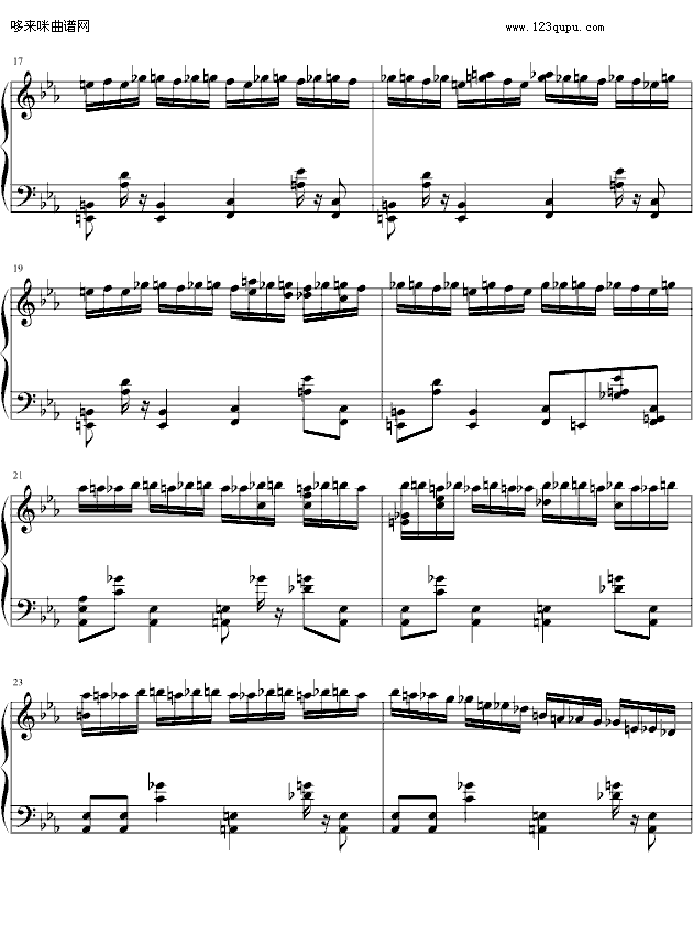 Enduring Movement-麦比多多版-海上钢琴师钢琴曲谱（图3）