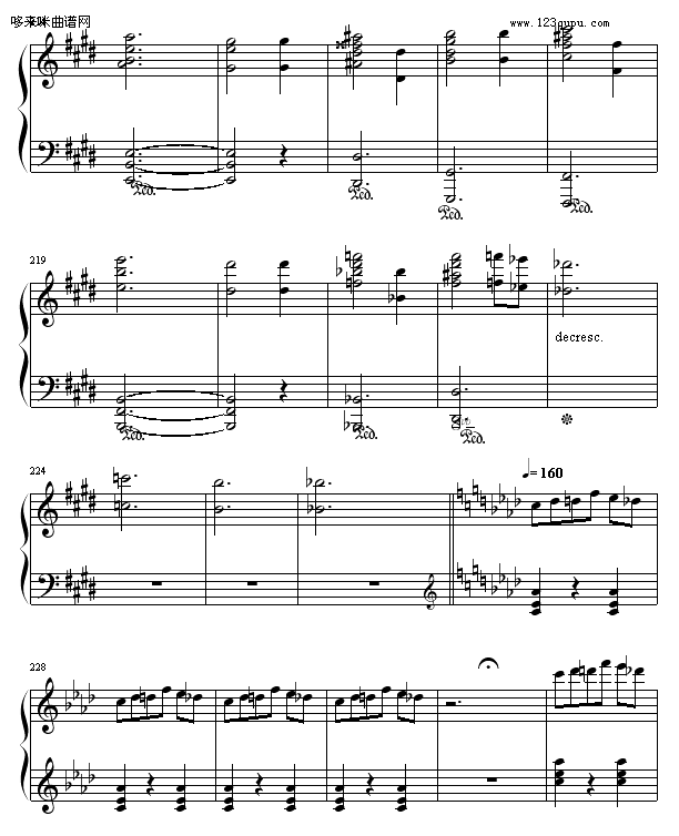 热情华尔滋-Hamlet钢琴曲谱（图12）