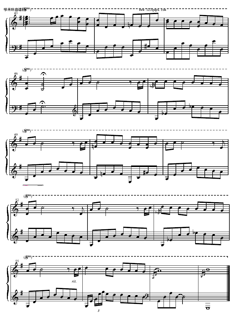 I- 我-Yiruma钢琴曲谱（图4）
