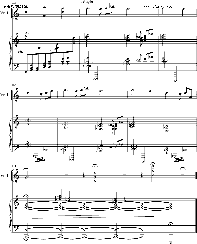 小提琴钢琴奏鸣曲-Hamlet钢琴曲谱（图12）