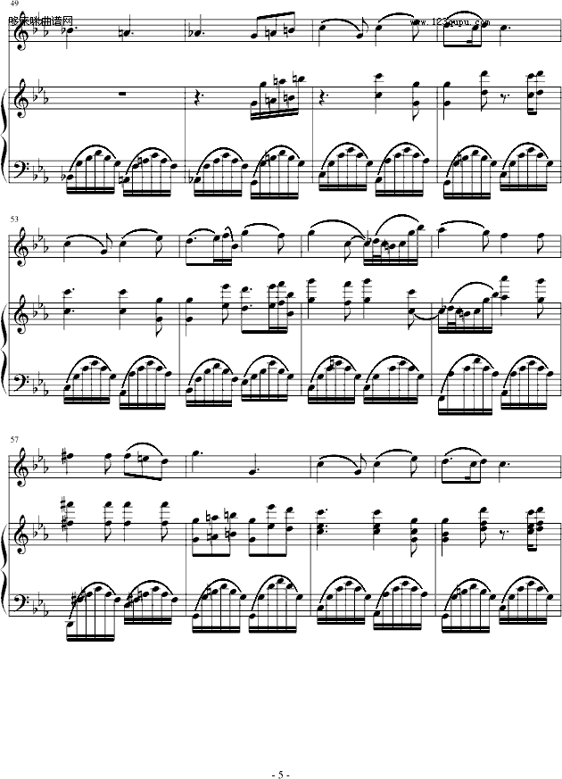 童年-琴辉钢琴曲谱（图5）
