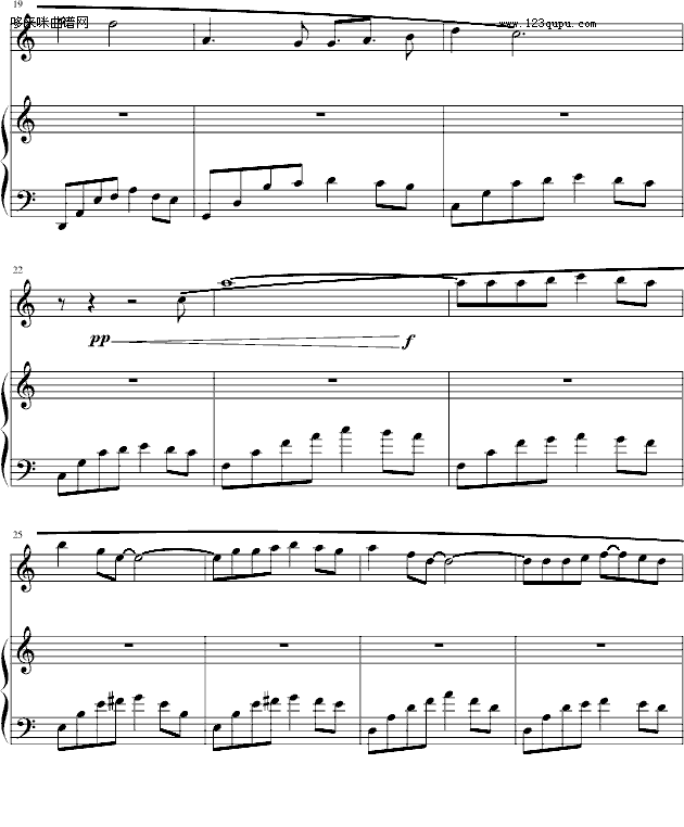 雨后天晴-Bach钢琴曲谱（图2）