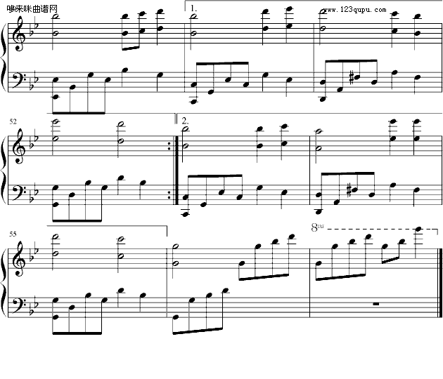 冬季之悲曲-大头Grace钢琴曲谱（图5）