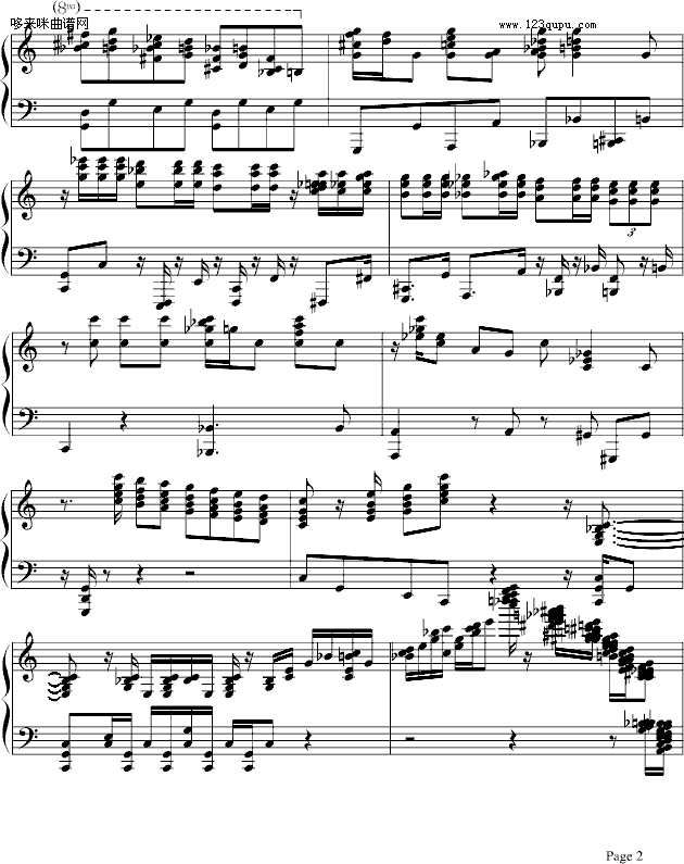 ROCKROLL-其他侠名钢琴曲谱（图2）